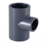 Тройник ПВХ 63х50 редукционный (клеевой) PVC-U, PN10 - AGRO96.RU