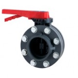 Затвор дисковый ПВХ 75  PVC-U, PN10 - AGRO96.RU