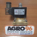 Электромагнитный клапан СК-12-15 (G1/2", НЗ, DC 24В, латунь) - AGRO96.RU