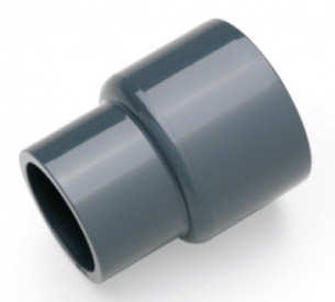 Муфта ПВХ 63х50х75 (клеевая) понижающая PVC-U, PN10 - AGRO96.RU
