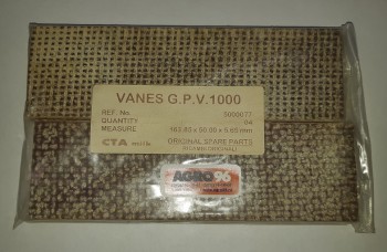 Лопатка GPV 1000 (5000077) 163,85х50х5,65  Interpuls - AGRO96.RU