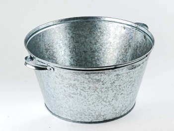 Таз оц.26л круглый (Омутнинск) - AGRO96.RU