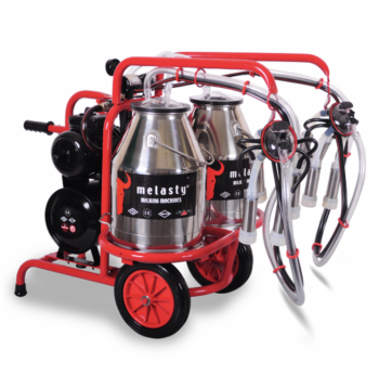 Доильный аппарат Melasty TK 2-2 PS (2 ведра, нерж) (Турция) - AGRO96.RU