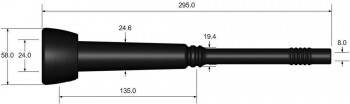 Сосковая резина DL000U Ultraliner  (4шт.в компл) - AGRO96.RU