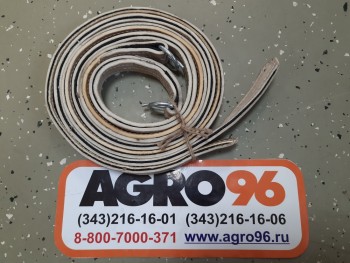 Путлище (ремни стрем. черные) сыромятные двойные (У) - AGRO96.RU