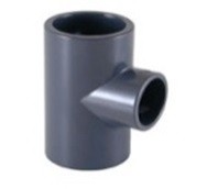 Тройник ПВХ 75х50 редукционный (клеевой) PVC-U, PN10 - AGRO96.RU