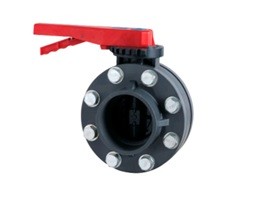 Затвор дисковый ПВХ 63  PVC-U, PN10 - AGRO96.RU